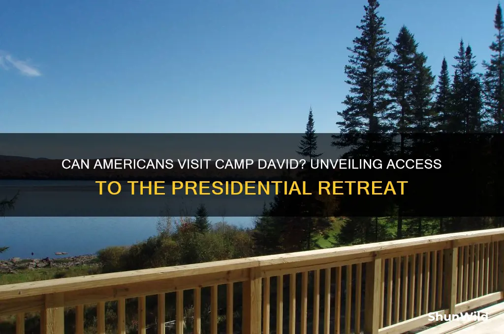 can americans visit camp david