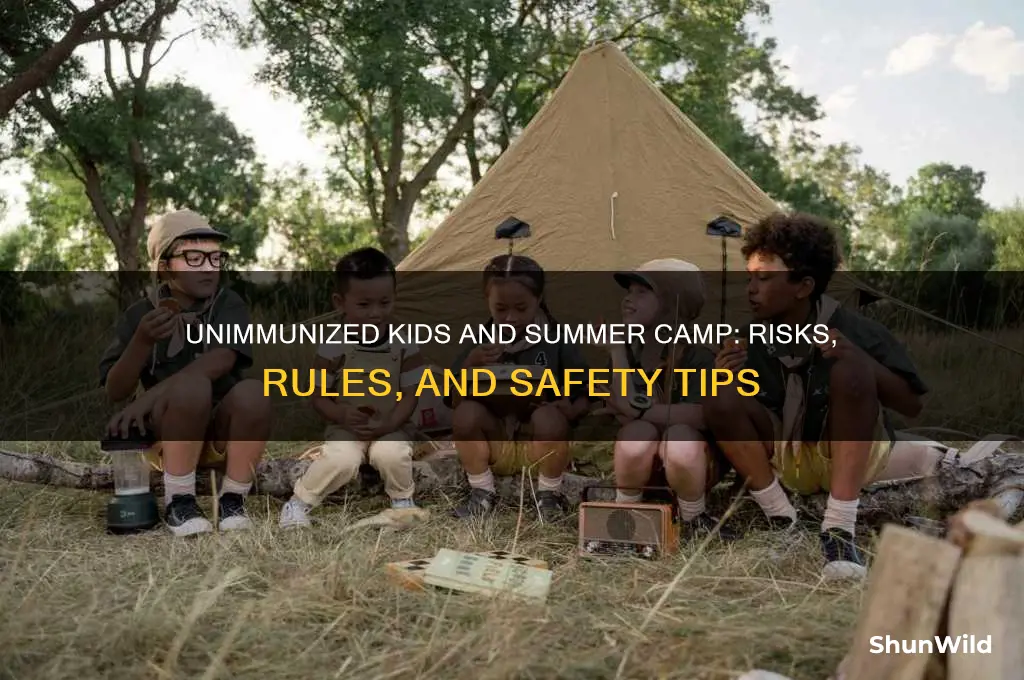 can an unimmunizized child go to camp