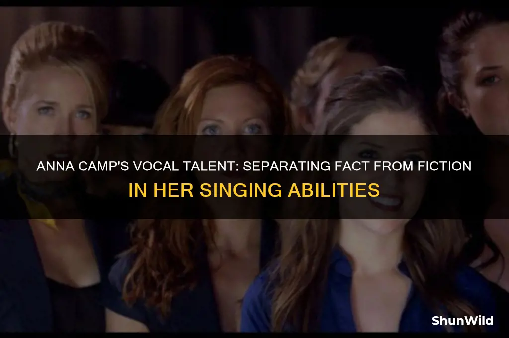 can anna camp really sing