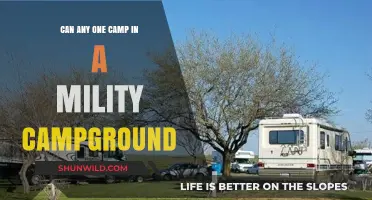 Can Civilians Camp in Military Campgrounds? Rules and Access Explained