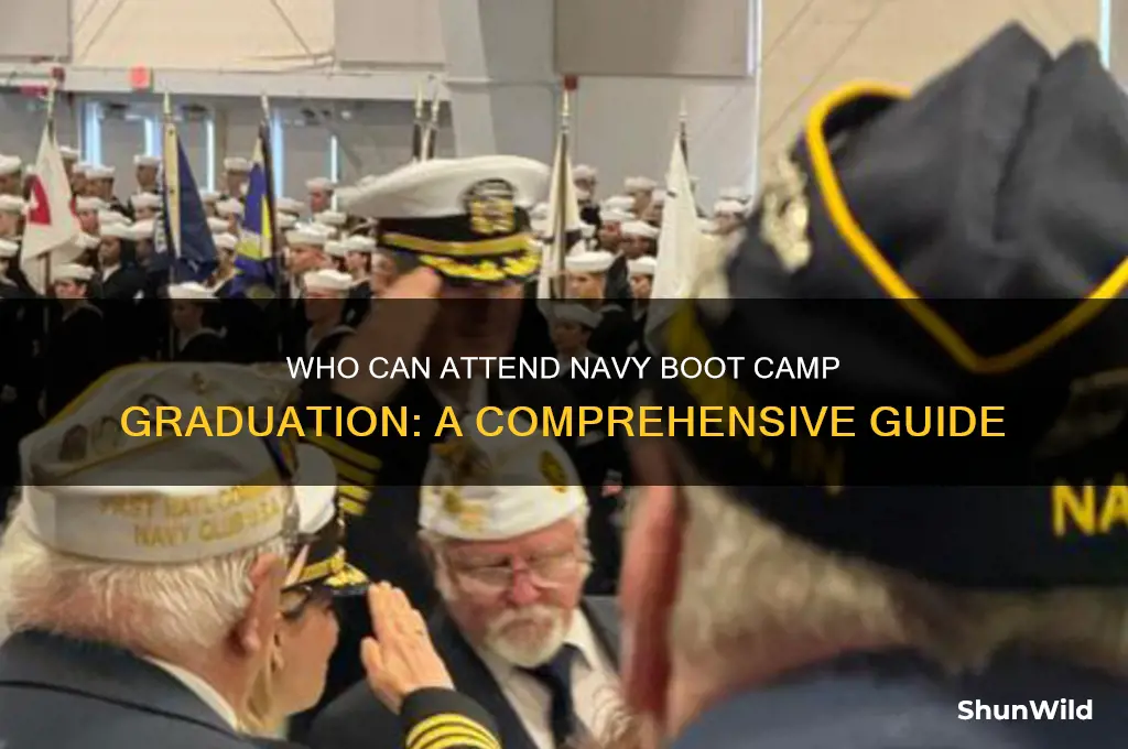 can anyone attend navy boot camp graduation