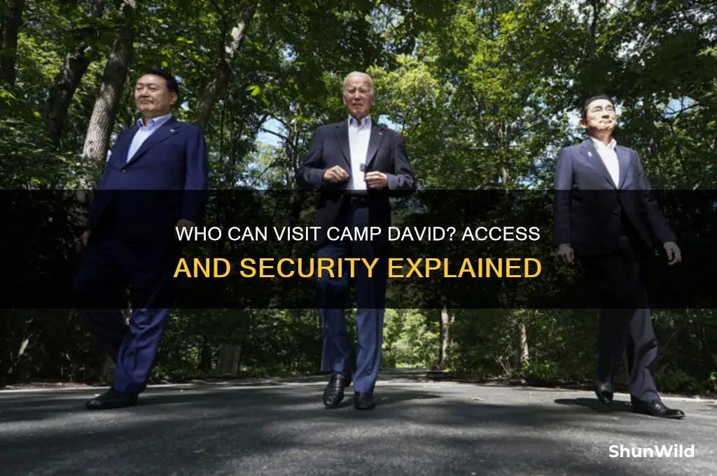 can anyone go to camp david