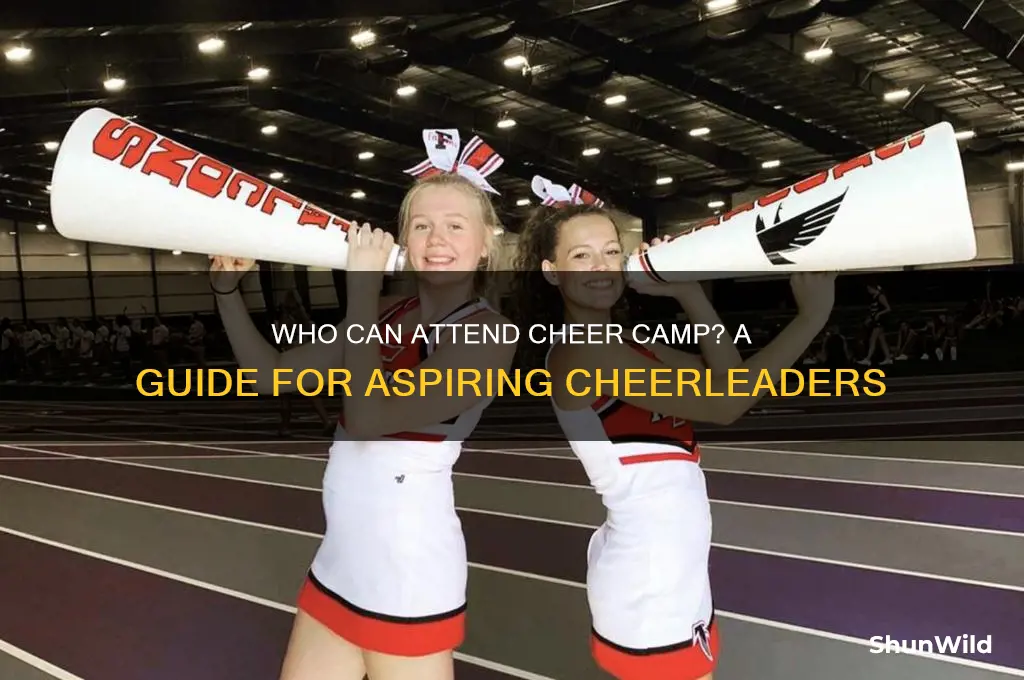 can anyone go to cheer camp