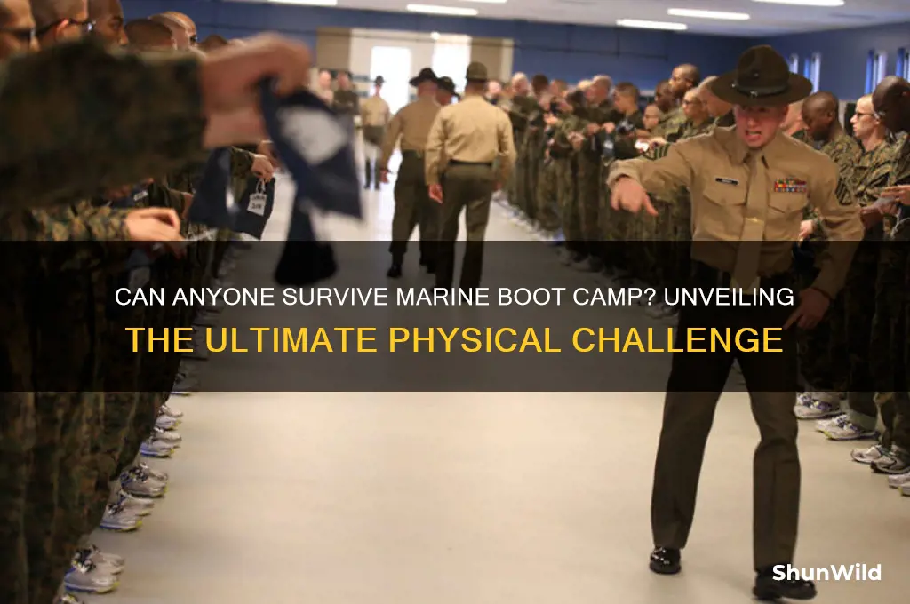 can anyone pass marine boot camp