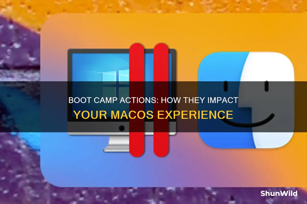 can anything i do in boot camp affect macos