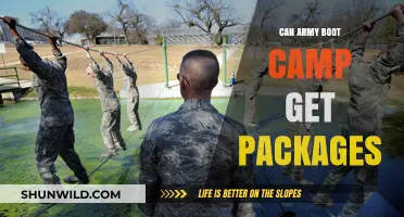 Can Recruits Receive Packages During Army Boot Camp Training?