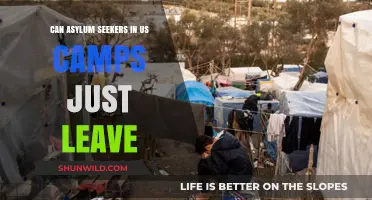 Can Asylum Seekers in US Camps Leave? Exploring Their Options