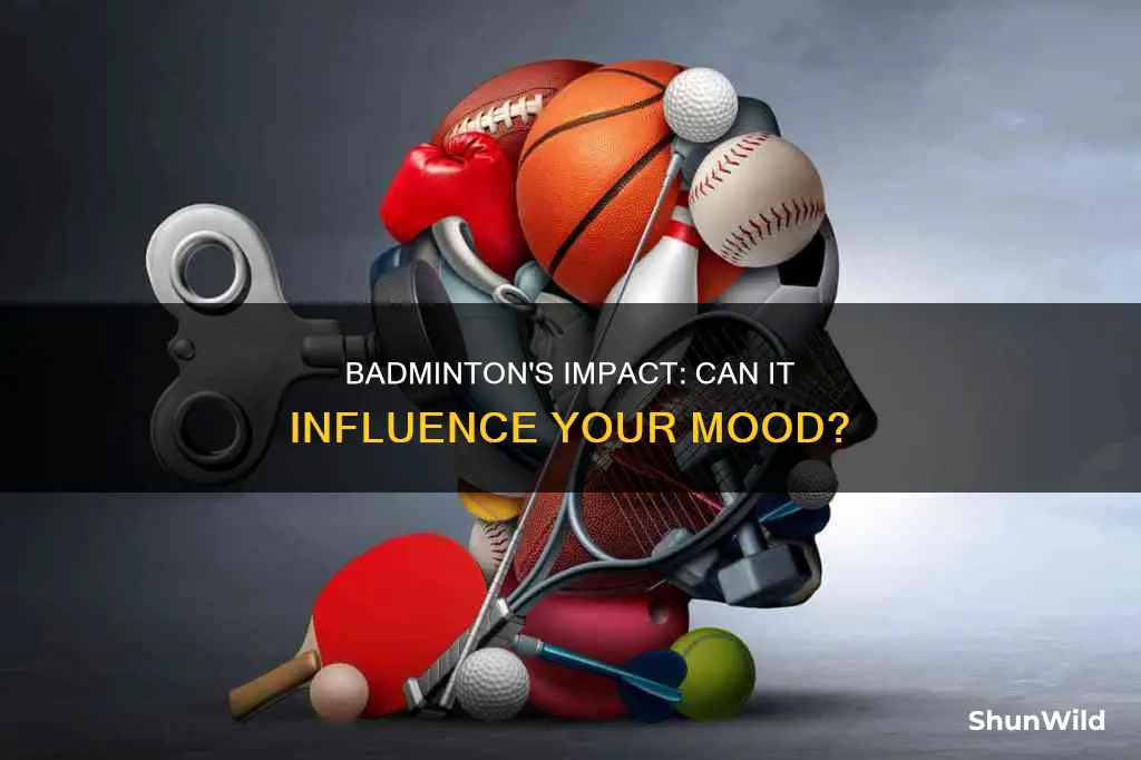 can badminton affect your mood