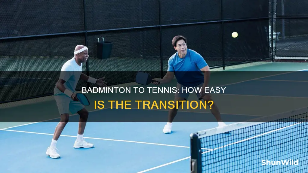 can badminton players play tennis