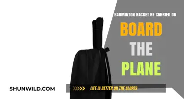 Flying with Badminton Rackets: Can You Carry Them Onboard?