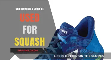 Badminton Shoes: Viable Option for Squash?