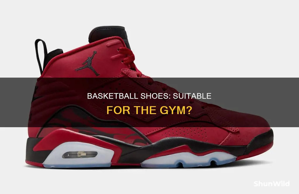 can basketball shoes be used for gym