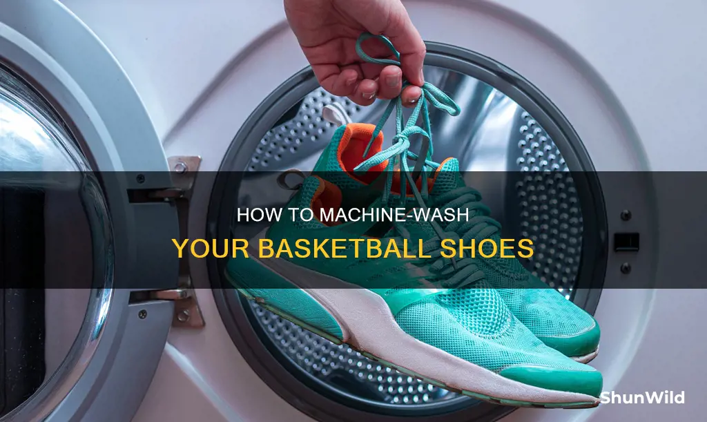 can basketball shoes be washed wjtb machinr