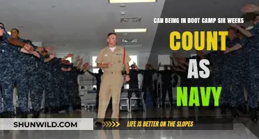 Does Six Weeks of Boot Camp Qualify as Navy Service?