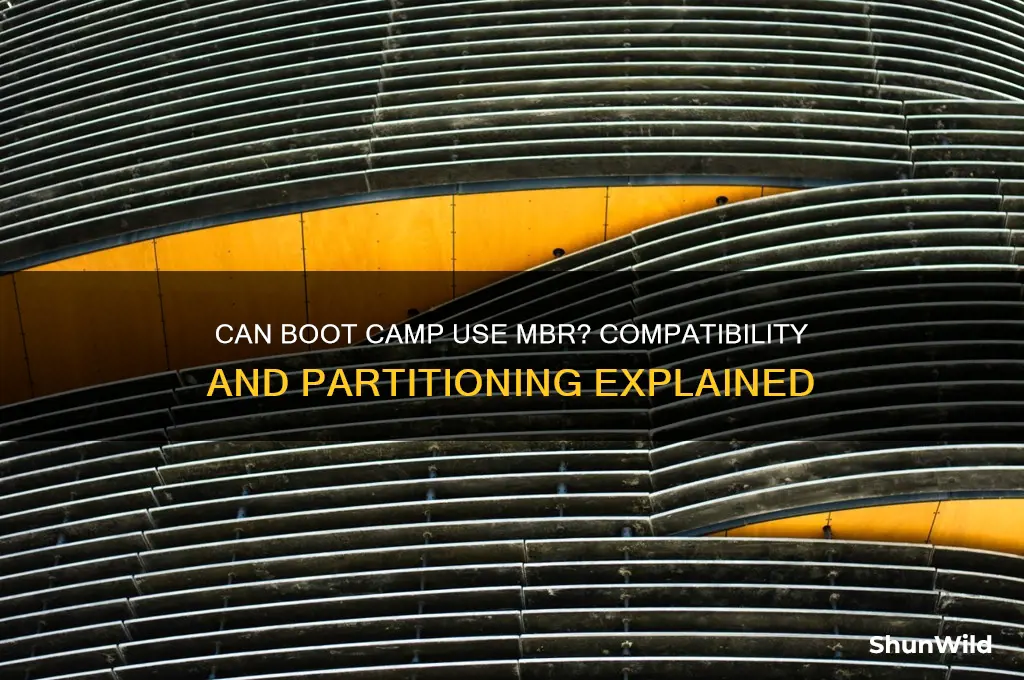 can boot camp use mbr