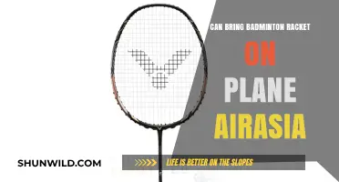 Badminton Gear: AirAsia In-Flight Policies