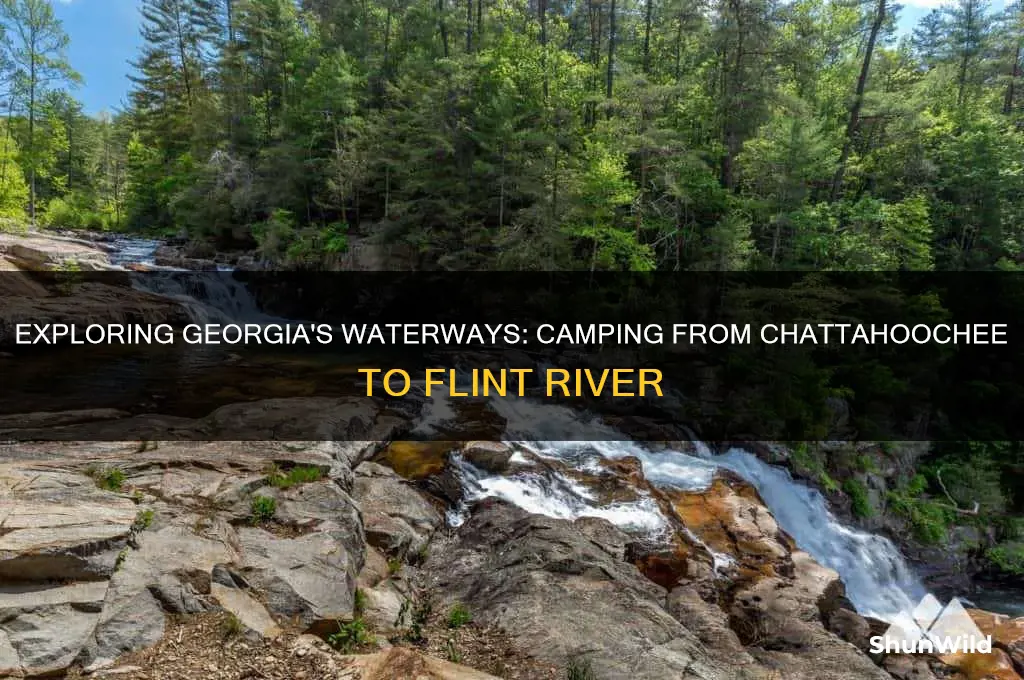 can camp along the chattahoochee to the flint river
