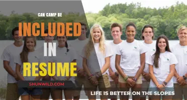 Should You Include Summer Camp Experience on Your Resume?