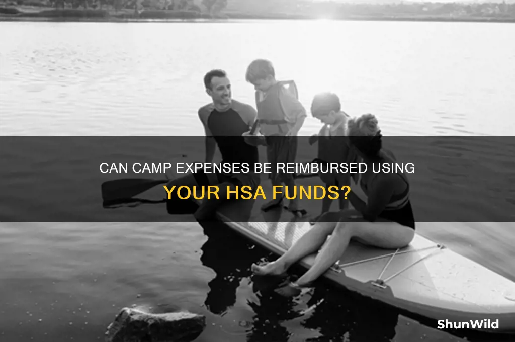 can camp be reimbursed from hsa