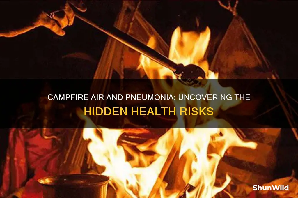 can camp fire air cause pneumonia