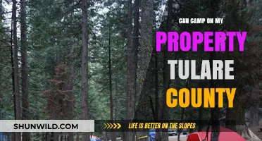 Can You Camp on Private Property in Tulare County? Rules Explained