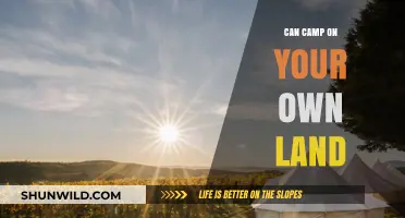 Can You Legally Camp on Your Own Land? Essential Rules Explained
