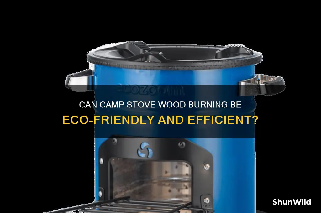 can camp stove wood burning