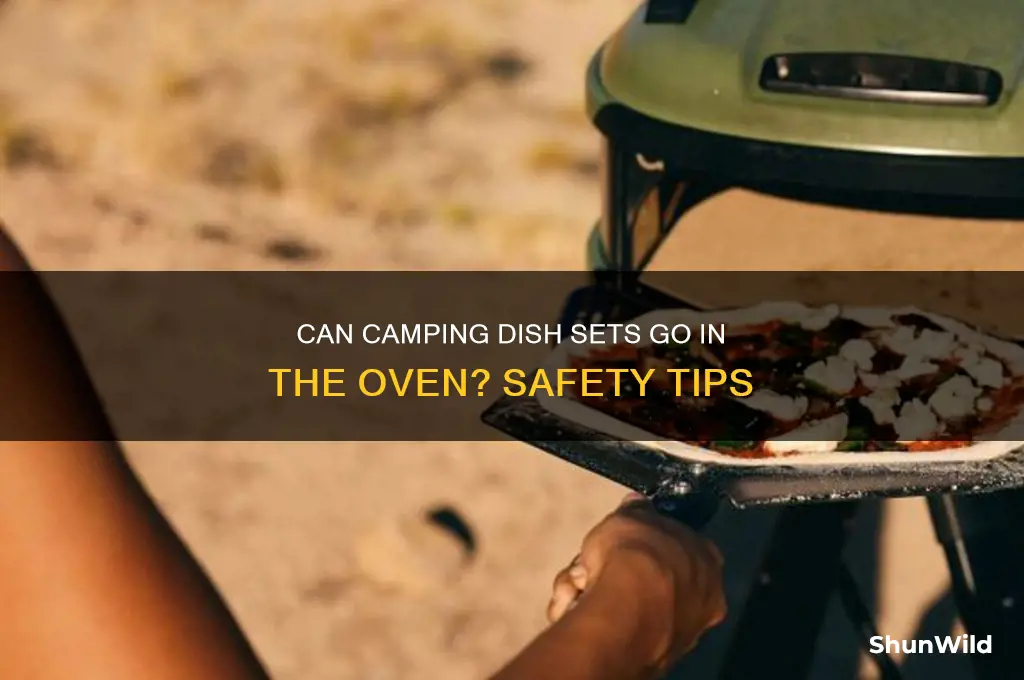 can camping dish sets go in oven