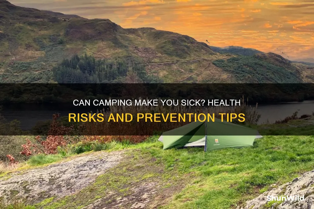 can camping make you sick