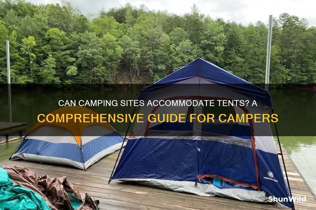 can camping site be used for tents