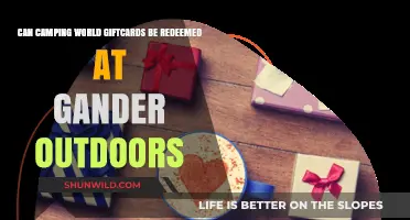 Can Camping World Gift Cards Be Used at Gander Outdoors?