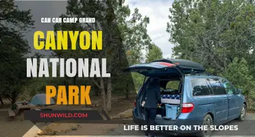 Car Camping at the Grand Canyon: Tips and Guidelines