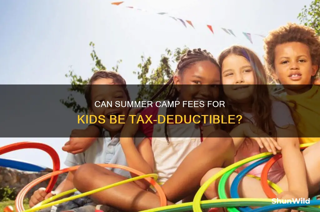 can children summer camp fees deduct on income tax