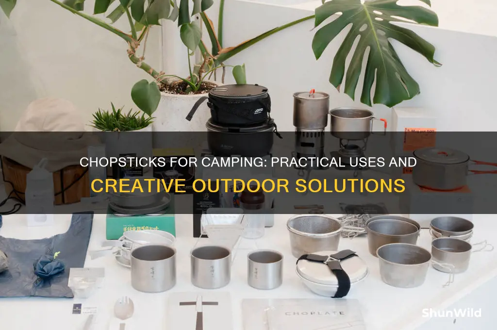 can chopsticks be used for camping