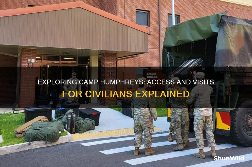 can civilians visit camp humphreys