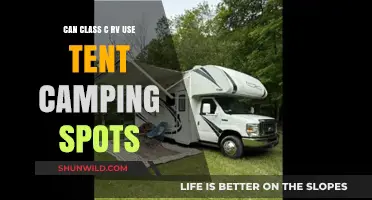 Can Class C RVs Fit in Tent Camping Spots? Exploring Options