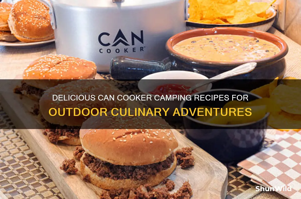 can cooker camping recipes