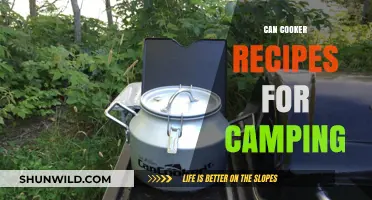 Easy Can Cooker Camping Recipes for Outdoor Adventures