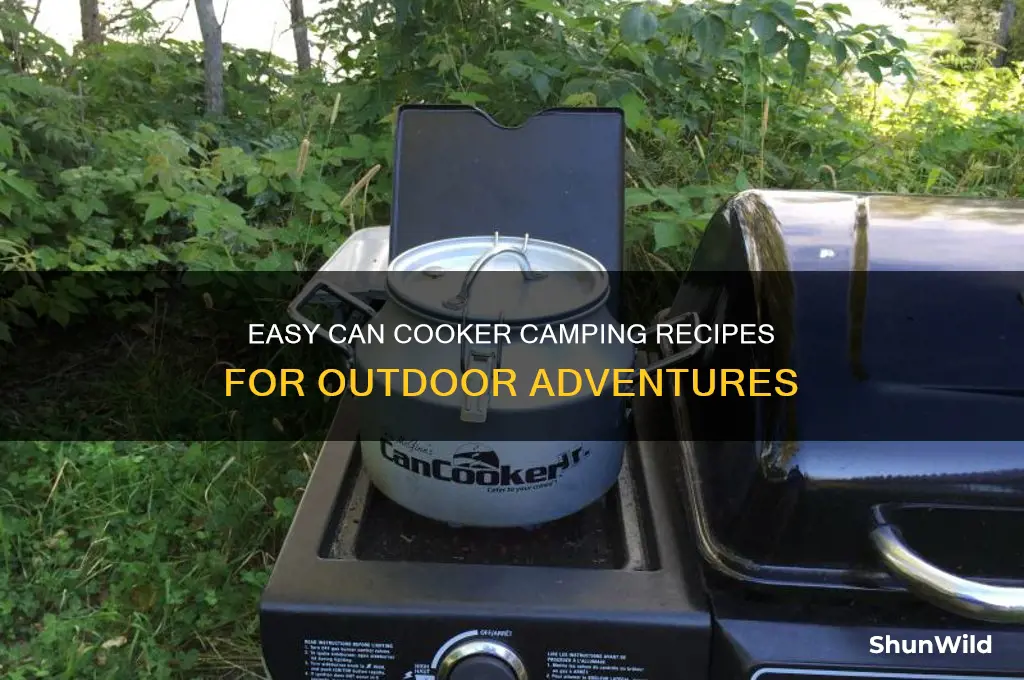can cooker recipes for camping