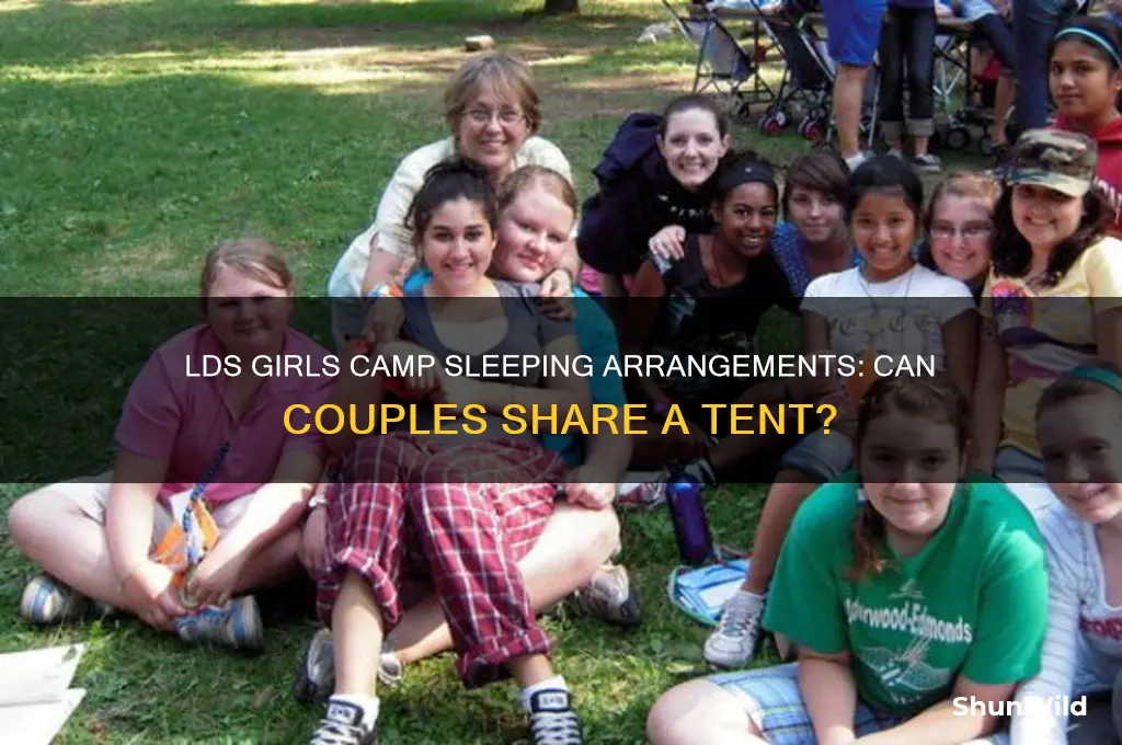 can couples sleep in same tent at lds girls camp
