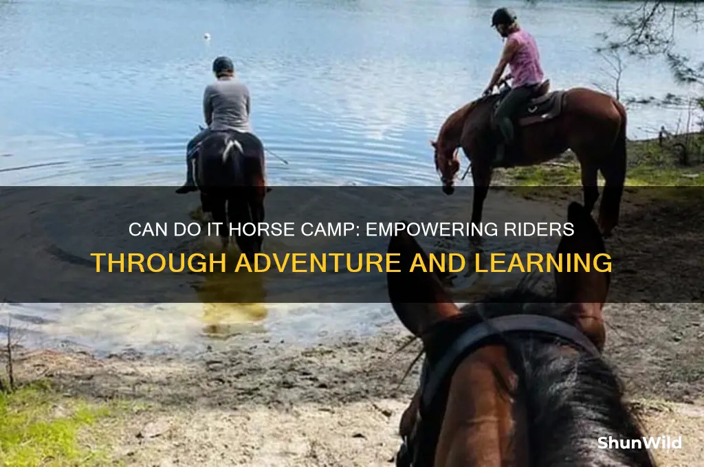 can do it horse camp
