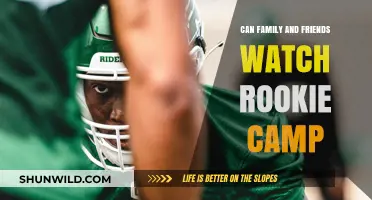 Can Loved Ones Attend Rookie Camp? A Comprehensive Guide