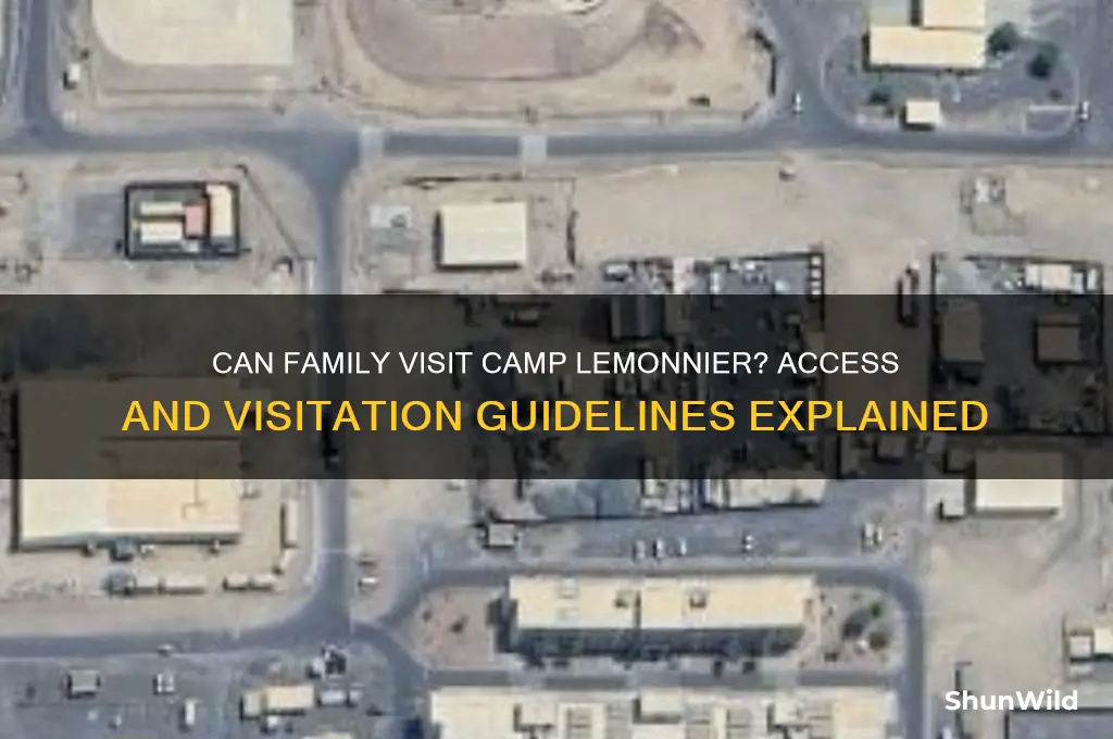 can family visit camp lemonnier