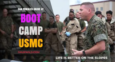 USMC Boot Camp Grooming Rules: Can Female Recruits Shave?