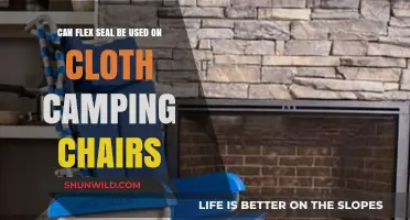Can Flex Seal Repair Cloth Camping Chairs? A Practical Guide