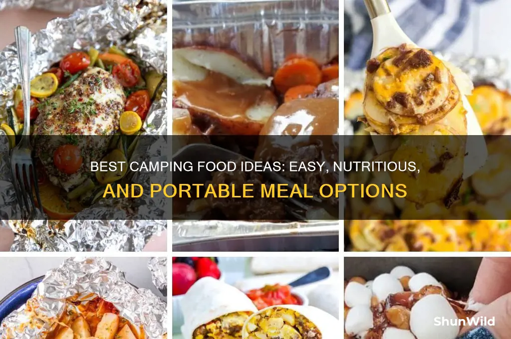 can food for camping