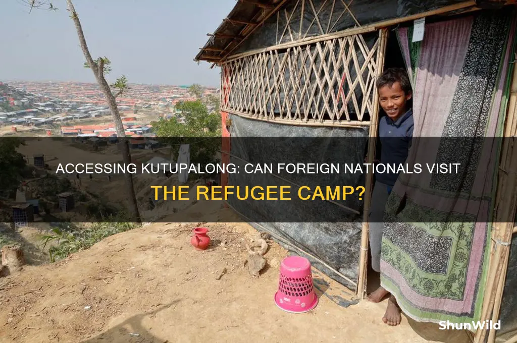 can foreign enter kutupalong refugee camp