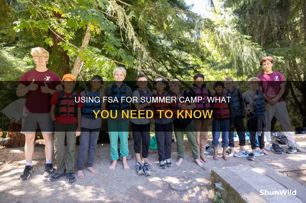 can fsa be used for summer camp