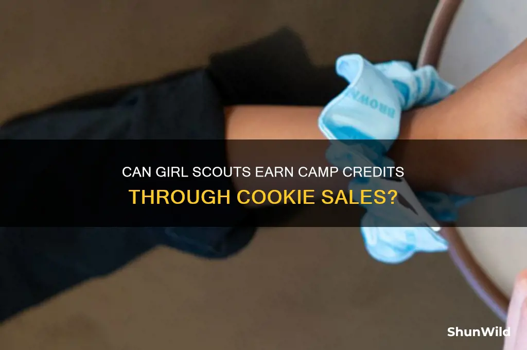 can girl scouts still earn camp credits by selling cookie