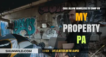 Allowing Homeless Camping on Private Property in PA: Legal Insights